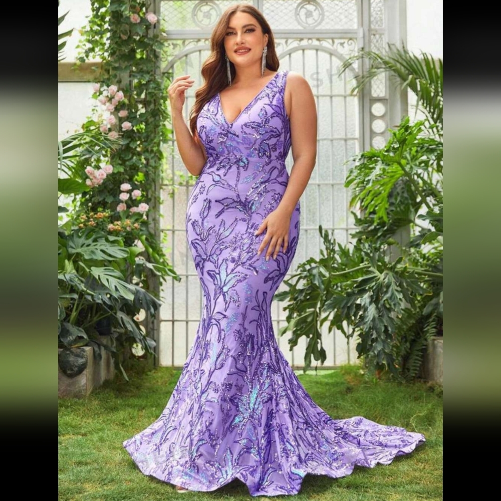 Gorgeous Purple prom dress